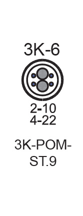 3K-6 Cable Insert